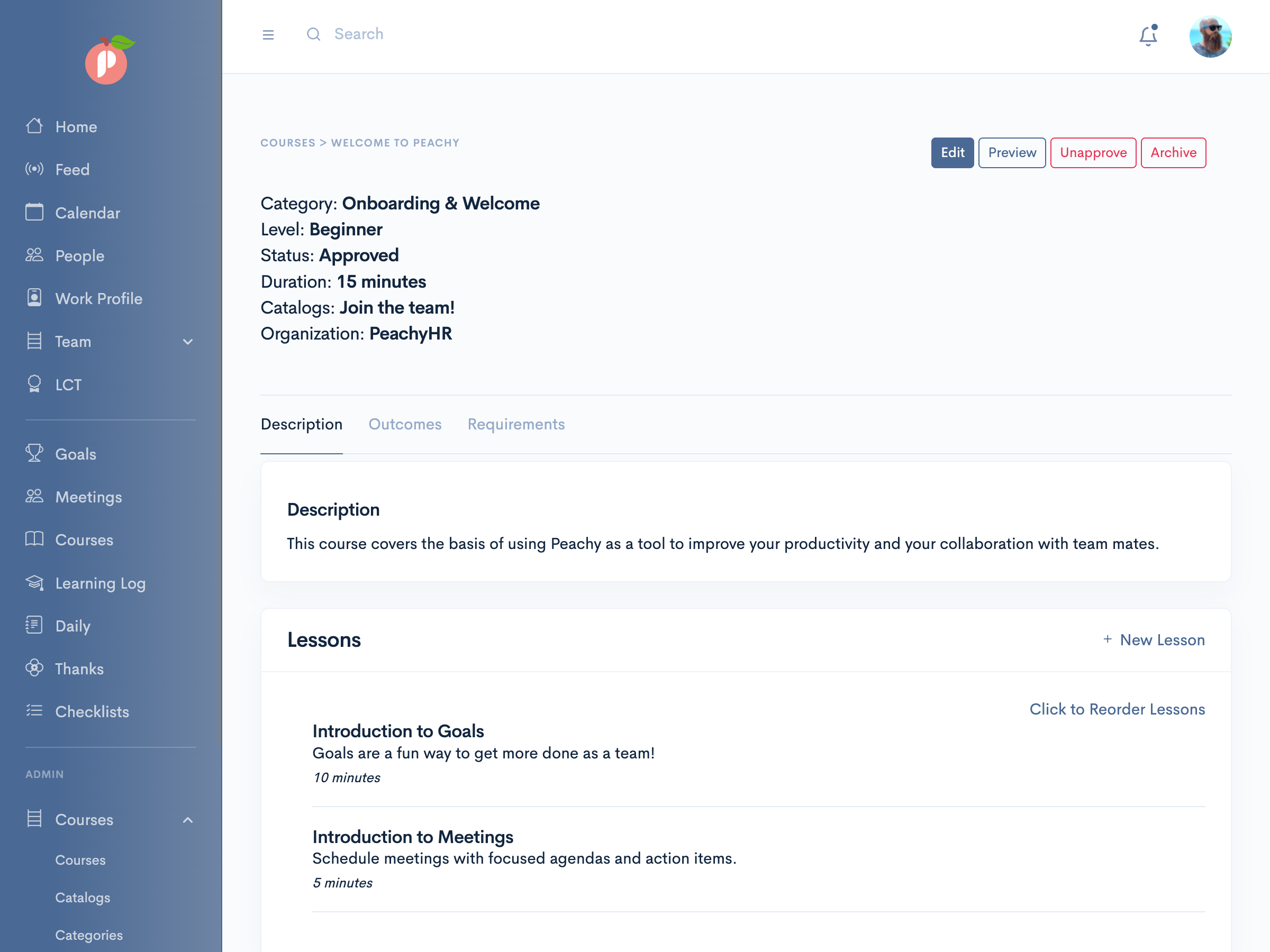Easily Create Courses
